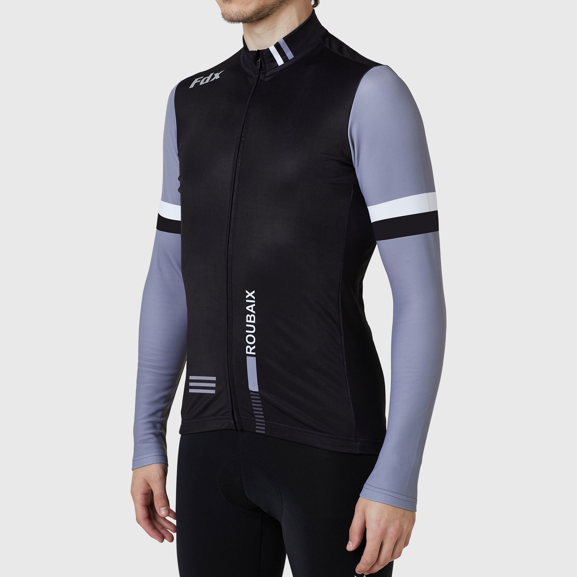 Fdx Vinter Thermo Sykkelsuit Herre & Gutt – Svart