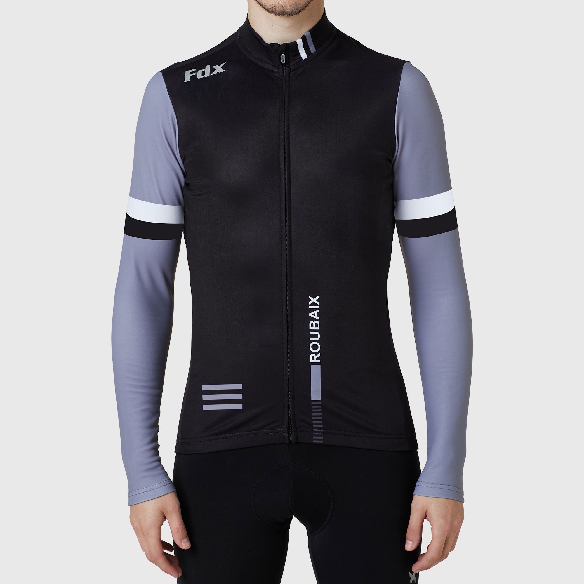 Fdx Vinter Thermo Sykkelsuit Herre & Gutt – Svart