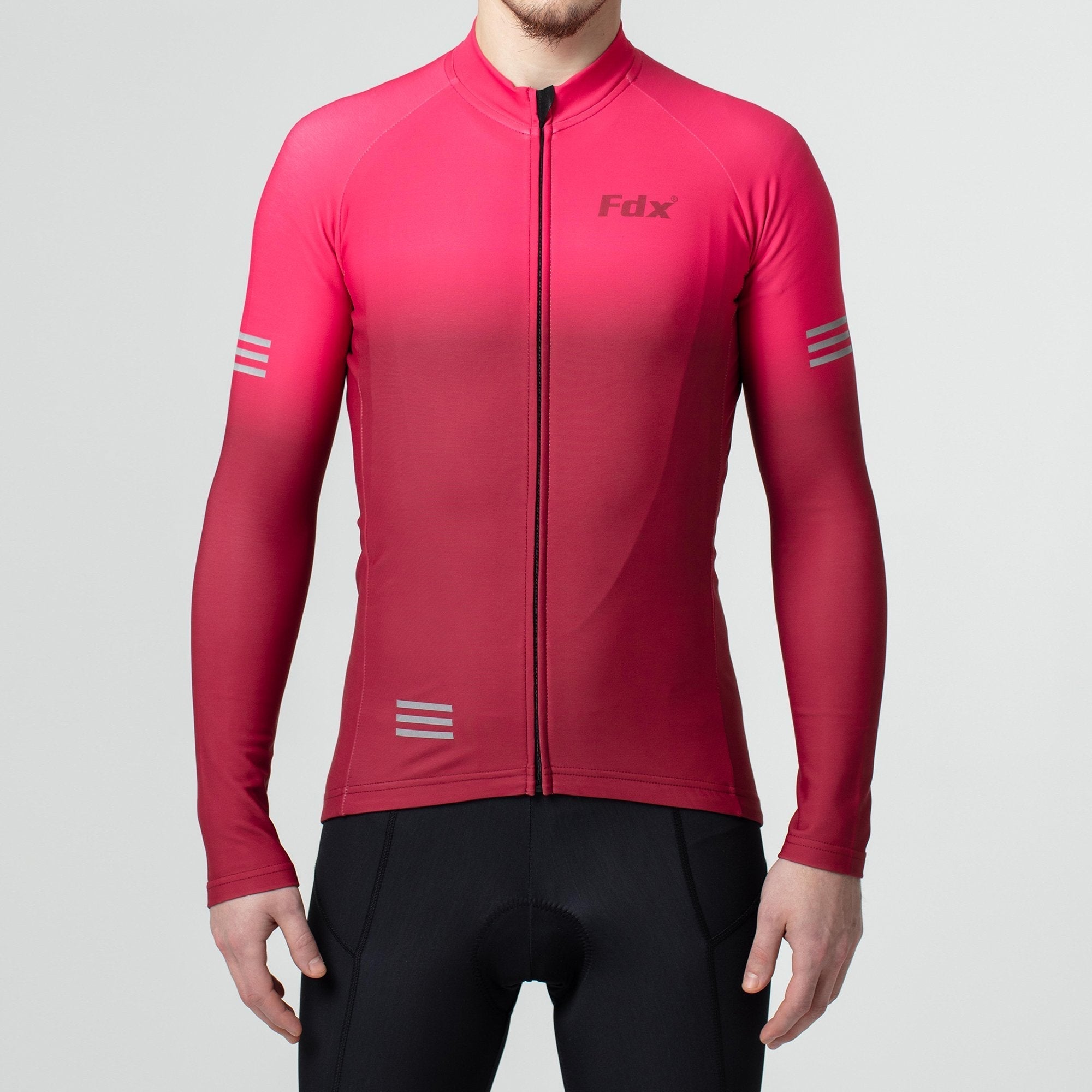 Fdx Thermo Sykkelsats Herr & Gutt – Rosa/Vinrød