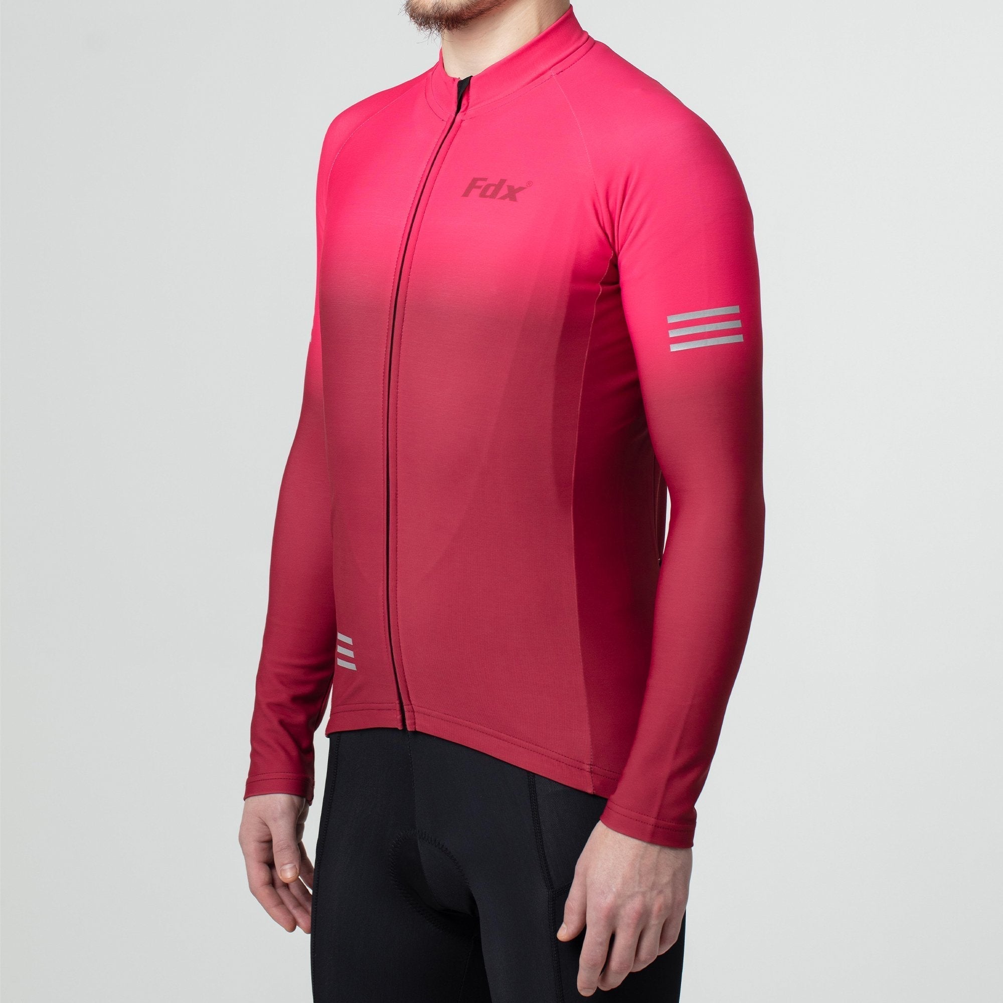 Fdx Thermo Sykkelsats Herr & Gutt – Rosa/Vinrød