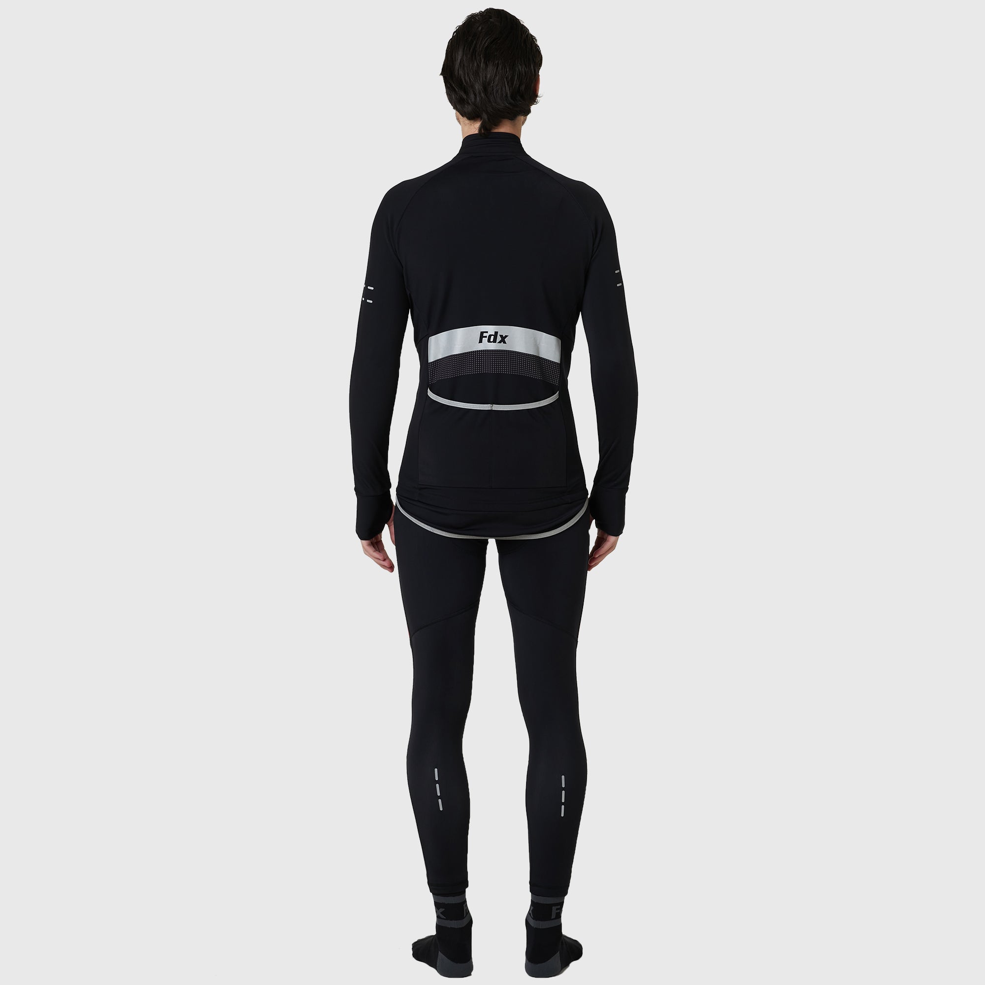 Fdx Buer Thermo Sykkelsuit Herre & Gutt – Svart