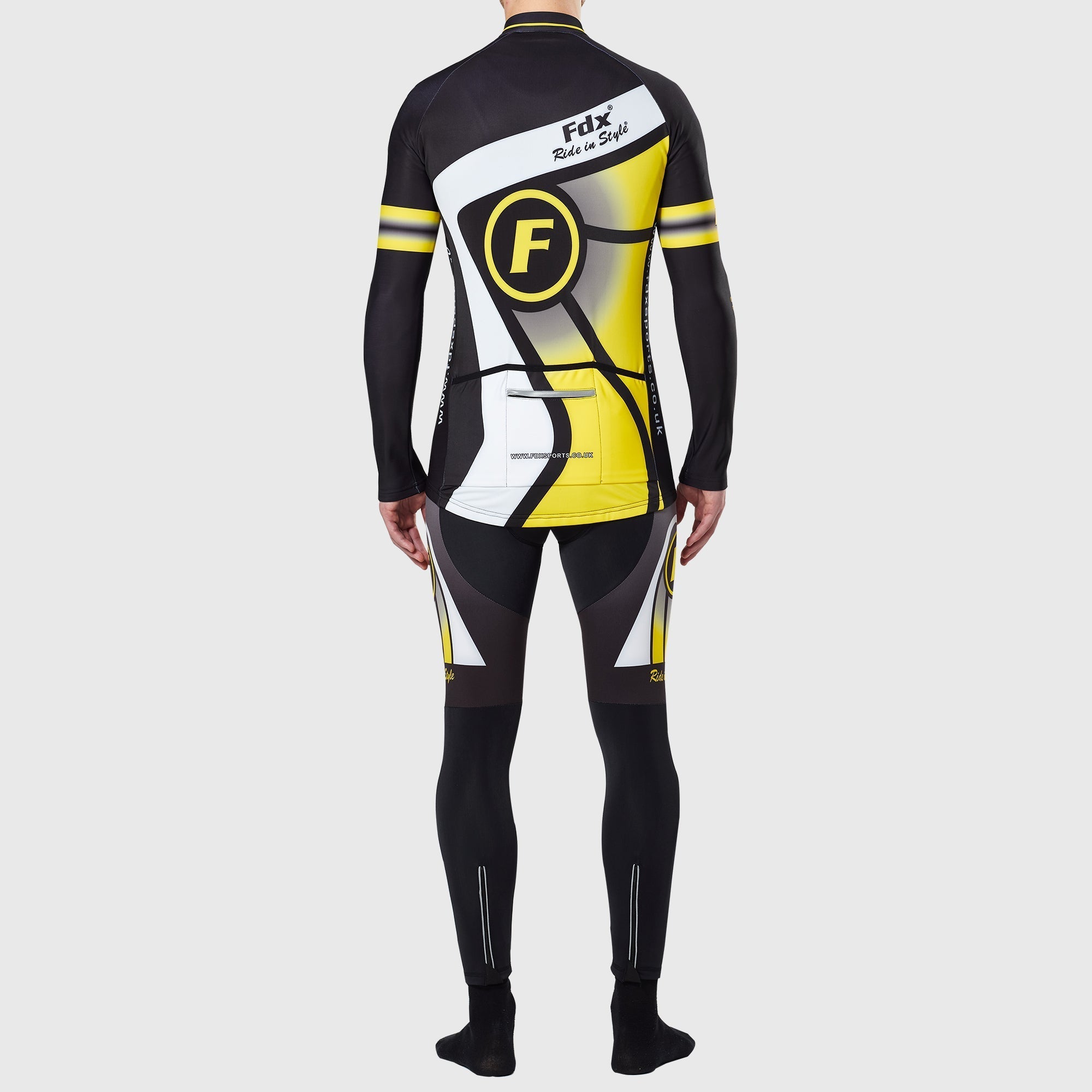 Fdx Signature Termo Sykkelsett Herre & Gutt – Gul
