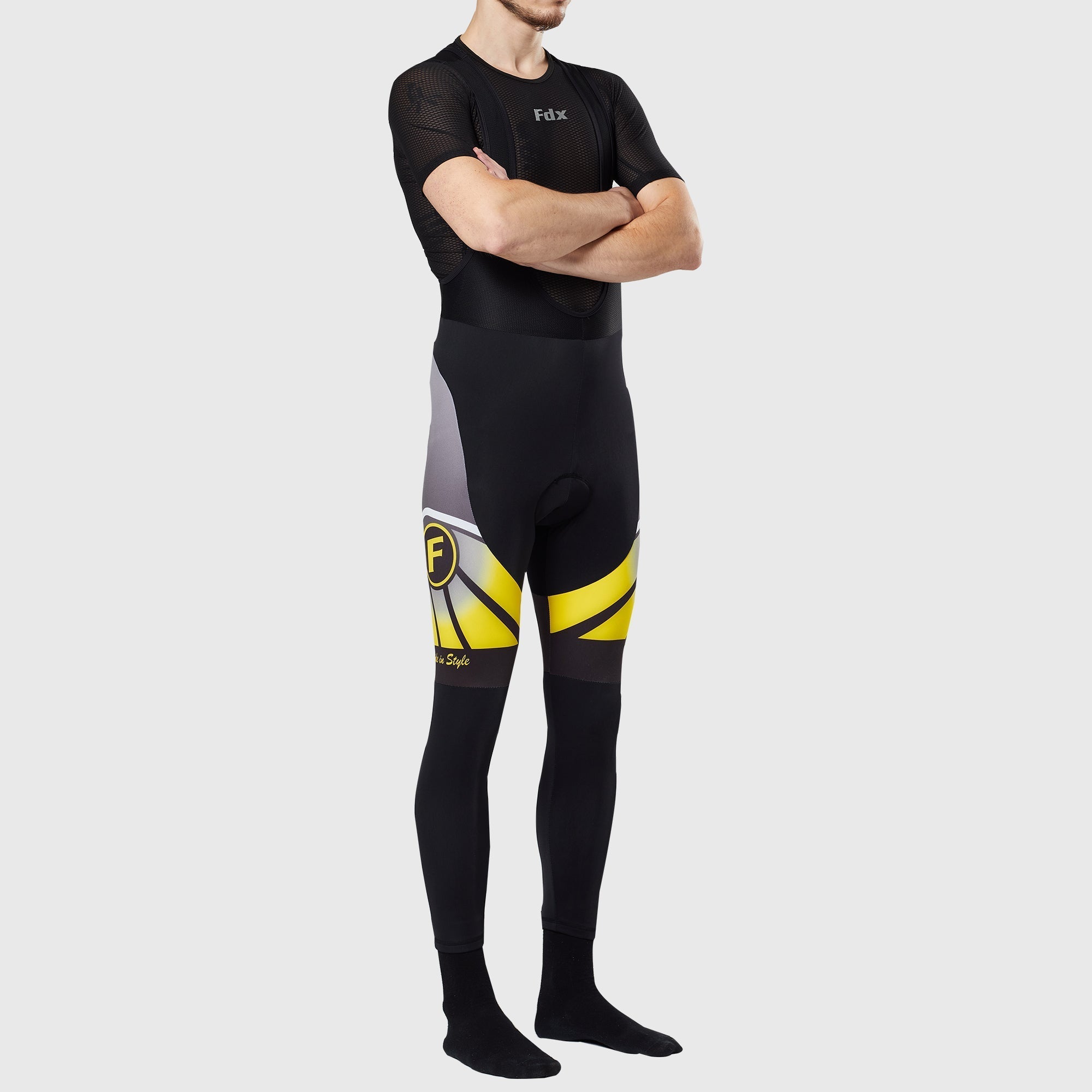 Fdx Signature Termo Sykkelsett Herre & Gutt – Gul