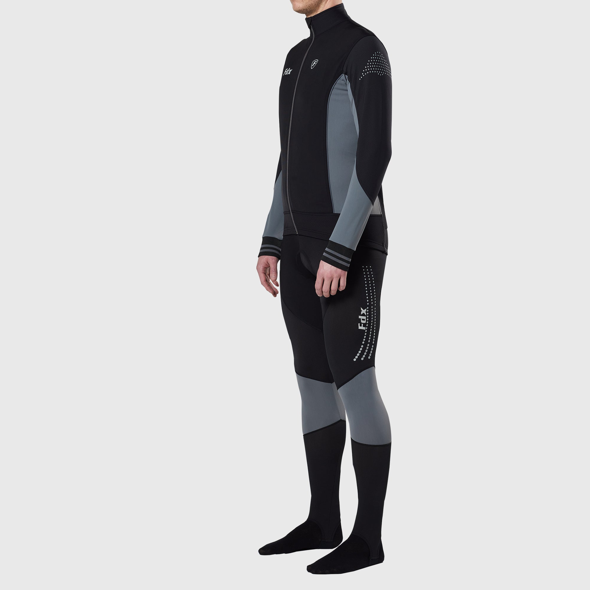 Fdx Thermodream Thermo Sykkelsuit Herre & Dame – Grå