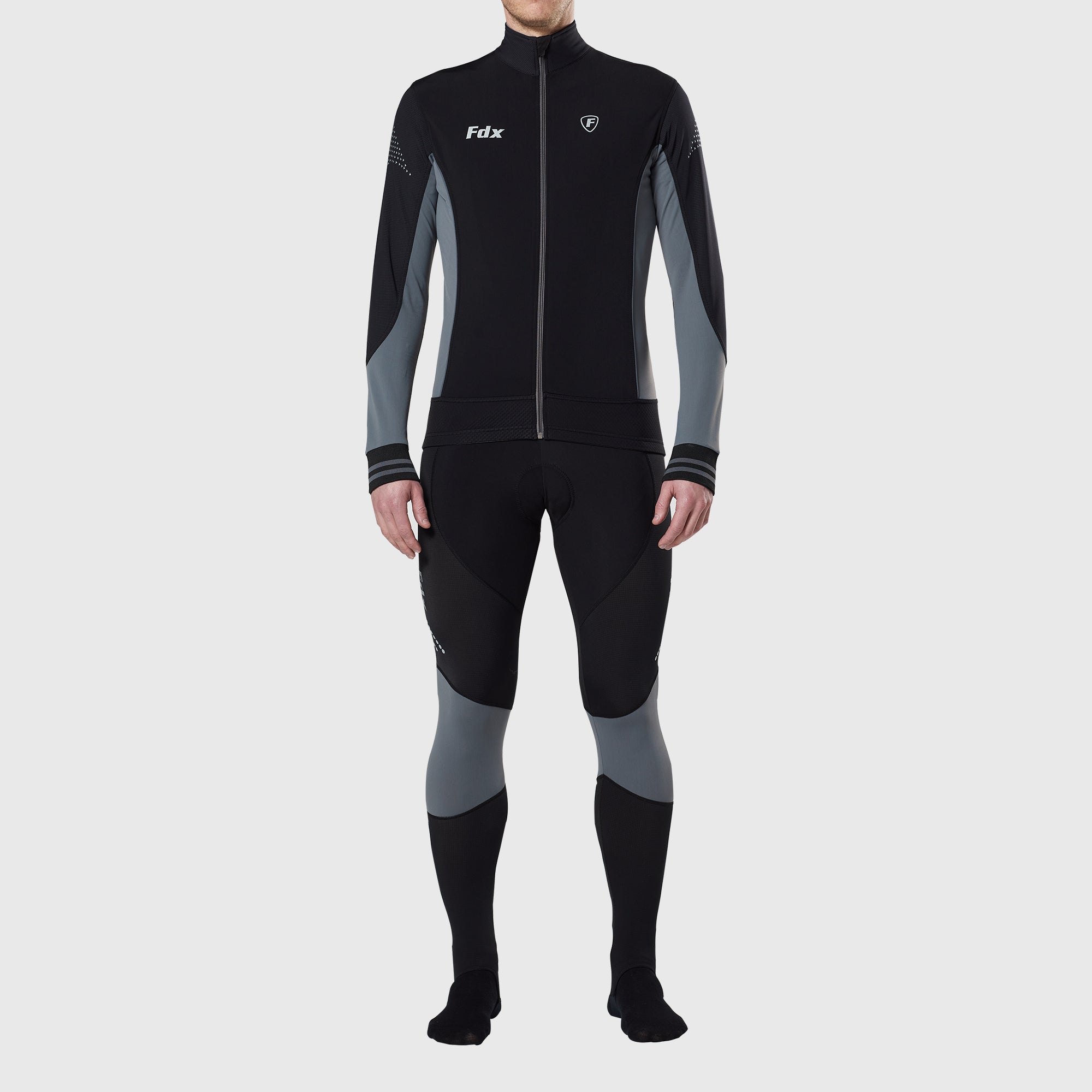 Fdx Thermodream Thermo Sykkelsuit Herre & Dame – Grå