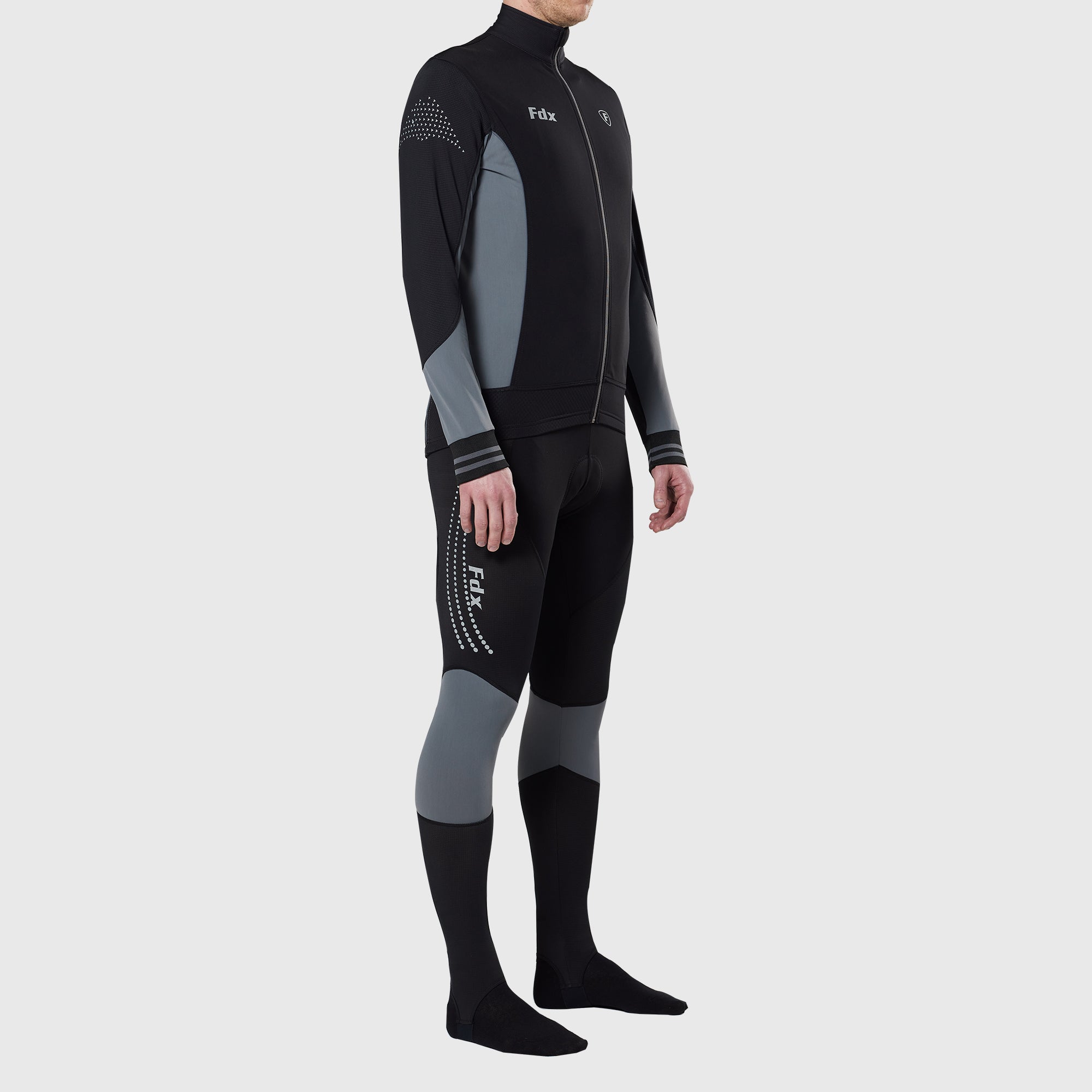 Fdx Thermodream Thermo Sykkelsuit Herre & Dame – Grå